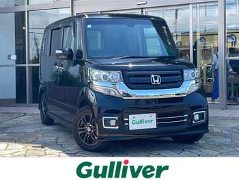 ホンダ Ｎ ＢＯＸ カスタム SSブラックSパッケージ 純正ナビ 両側パワースライドドア Bカメラ
