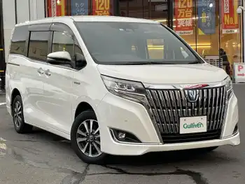 トヨタ エスクァイア ハイブリッド Gi プレミアムパッケージ 純正9型ナビ衝突軽減LED後席M両側PスラETC