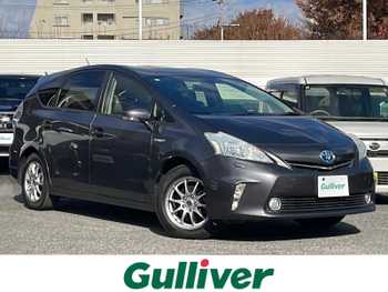 トヨタ プリウス α G バックカメラ　フリップダウンモニター