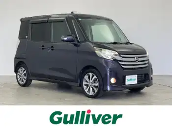 日産 デイズ ルークス ハイウェイスターターボ 社外ナビ 全方位 両側PS ETC スマートキー