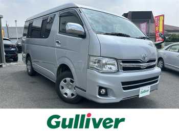 トヨタ ハイエース GL ロング フリップダウンモニター/ロール式パワスラ