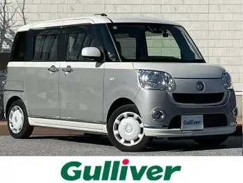 ダイハツ ムーヴ キャンバス X メイクアップ リミテッド SAⅢ 両側パワスラ/7型ナビ/360カメラ/ドラレコ