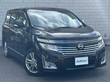 日産 エルグランド 250ハイウェイスター 半革ナビETCBカメ天吊M黒目調P