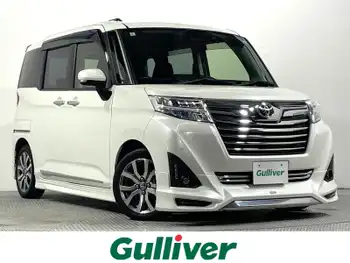 トヨタ ルーミー カスタムG－T モデリスタエアロ 純正9incナビTV Bカメラ