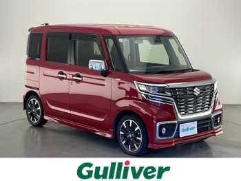 スズキ スペーシア カスタム HYBRID XS ターボ 純正ナビ 両側パワスラ クルコン 衝突軽減