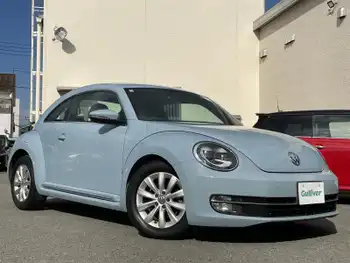 フォルクスワーゲン ザ・ビートル デザイン デニムブルー/バックカメラ/クルコン