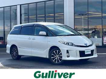 トヨタ エスティマ ハイブリッド アエラス プレミアムエディション 純正ナビ バックカメラ 両側パワスラ