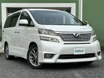 トヨタ ヴェルファイア 2．4Z プラチナセレクションⅡ Wサンルーフ純正ナビTV 社外フリップダウン