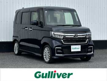 ホンダ Ｎ ＢＯＸ カスタム L ターボ 純正ナビ前後ドラレコ両側PスライドドアETC