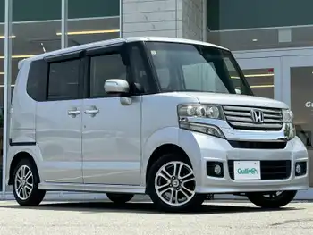 ホンダ Ｎ ＢＯＸ カスタム SSパッケージ 純正ナビ BT バックカメラ 両側パワスラ