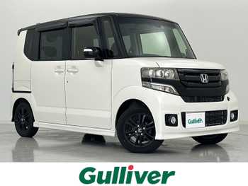 ホンダ Ｎ ＢＯＸ カスタム G Lパッケージ 禁煙車 両側電動ドア 純正ナビ BT Bカメラ