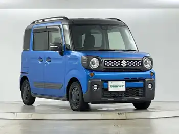 スズキ スペーシア ギア HYBRID XZターボ 禁煙車 純正8型ナビ 全方位カメラ 衝突軽減
