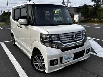 ホンダ Ｎ ＢＯＸ カスタム G Lパッケージ 純正ナビ スマートキー バックカメラ