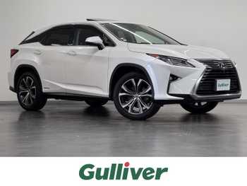レクサス ＲＸ 450h バージョンL ムーンルーフ/12型ナビ/360カメラ/BSM/黒革