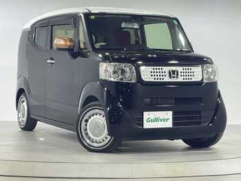 ホンダ Ｎ ＢＯＸ スラッシュ G Lインテリアカラーパッケージ 社外ナビ Bカメラ 赤シート あんしんP