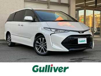 トヨタ エスティマ アエラス プレミアム G 4WD 両側電動 パワーバックドア 8型ナビ BT