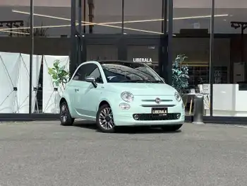 フィアット ５００ ルッソ SR carplay BT USB 茶革 ドラレコ ETC 15AW