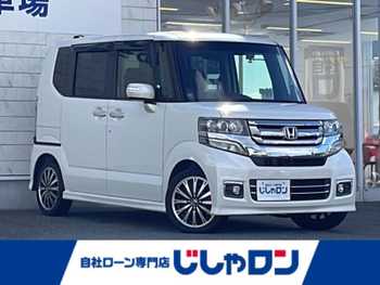 ホンダ Ｎ ＢＯＸ カスタム G ターボ Lパッケージ 純正ナビ バックモニター スマートキー