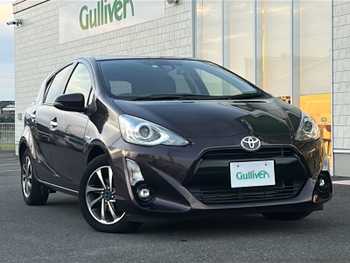 トヨタ アクア S スタイルブラック 純正ナビ/ドラレコ/LEDヘッドライト/ETC