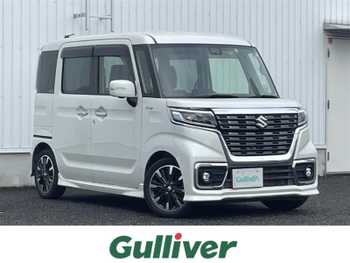 スズキ スペーシア カスタム HYBRID XS ターボ 社外8型ナビ 両側パワスラ 全方位カメラETC