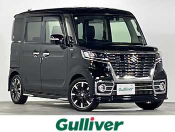 スズキ スペーシア カスタム HYBRID XS ターボ 全方位 衝突軽減 純8型ナビ 両パワスラ