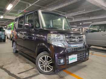 ホンダ Ｎ ＢＯＸ カスタム SSパッケージ 禁煙車 社外ナビTV 両側Pスラ Bカメラ CTBA