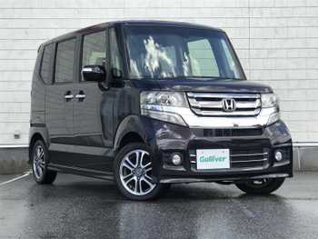 ホンダ Ｎ ＢＯＸ カスタム SSパッケージ 禁煙車 社外ナビTV 両側Pスラ Bカメラ CTBA