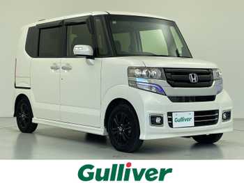 ホンダ Ｎ ＢＯＸ カスタムG SSブラックスタイル 禁煙 社外ナビ Bカメラ 両側電動 温シート