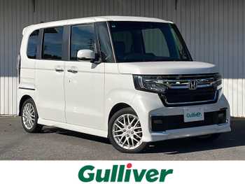 ホンダ Ｎ ＢＯＸ カスタム L ターボ ギャザーズナビTV Bカメラ ETC 両側Pスラ