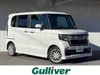 ホンダ Ｎ ＢＯＸ カスタム L ターボ ギャザーズナビTV Bカメラ ETC 両側Pスラ
