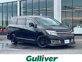 日産 エルグランド ライダー ブラックライン 4WD 両側電動 天井モニター  オットマン