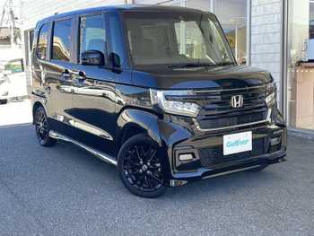 ホンダ Ｎ ＢＯＸ カスタム L ターボ スタイル+ブラック custom特別仕様車 HondaSENSING Bカメラ