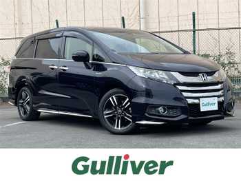 ホンダ オデッセイ ハイブリッド アブソルート ホンダセンシング 純正9型ナビ 純正後席モニタ 両側パワスラ