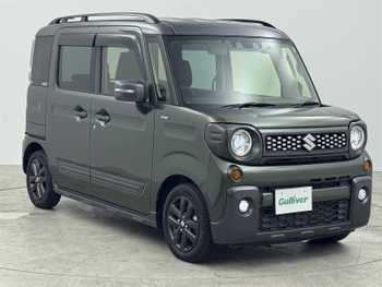 スズキ スペーシア ギア HYBRID XZターボ 両側パワスラ Bカメラ ドラレコ Sヒーター