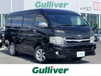 トヨタ ハイエース GL 10人乗 純正ナビ DVD フリップ ETC 純正AW