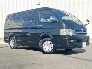 トヨタ ハイエース GL ロング 純ナビ 片パワ ETC CD DVD ワンセグTV