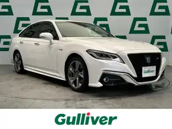 トヨタ クラウン ハイブリッド  禁煙車 ムーンルーフ 純正ナビ ETCドラレコ