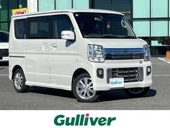 スズキ エブリィ ワゴン PZターボ スペシャル 社外ナビTV Bカメ 両側PS 衝突軽減