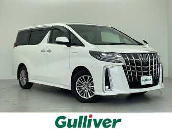 トヨタ アルファードハイブリット SR Cパッケージ 衝突軽減 純正10インチSDナビ サンルーフ