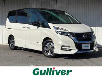 日産 セレナ ハイウェイスター プロパイロットED 純正9型ナビフルセグTV　後席モニター