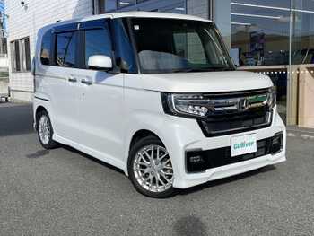 ホンダ Ｎ ＢＯＸ カスタム L ターボ バックカメラ 両側パワスラ ハーフレザー