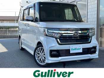 ホンダ Ｎ ＢＯＸ カスタム L ターボ バックカメラ 両側パワスラ ハーフレザー