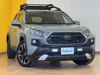 トヨタ ＲＡＶ４ アドベンチャー 禁煙車 衝突軽減 純ナビ 4WD 温シート ETC