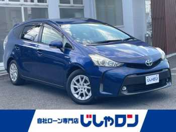 トヨタ プリウス α S 後席モニタ 純正ナビ バックカメラ ETC
