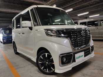 スズキ スペーシア カスタム HYBRID XS 純正8型ナビ 両側Pスラ 全方位カメラ DCBS