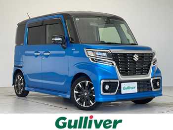 スズキ スペーシア カスタム HYBRID XS ターボ 衝突軽減 後席モニター 8型ナビ 全方位 HUD