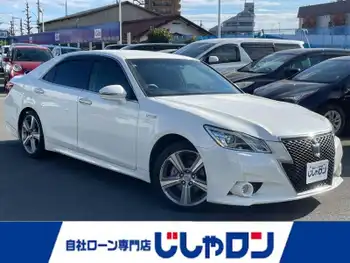 トヨタ クラウン ハイブリッド アスリートS 純正8インチナビ・パワーシート