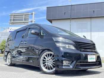 トヨタ ヴェルファイア 2．4Z プラチナセレクション 後席モニター　純正ナビ　両パワスラ　