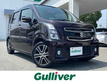 スズキ ワゴンＲ スティングレー HYBRID T 禁煙車 ナビTV ETC ターボ車