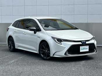 トヨタ カローラツーリング ハイブリッド ダブルバイビー 純正9インチナビ バックカメラ 衝ブレーキ